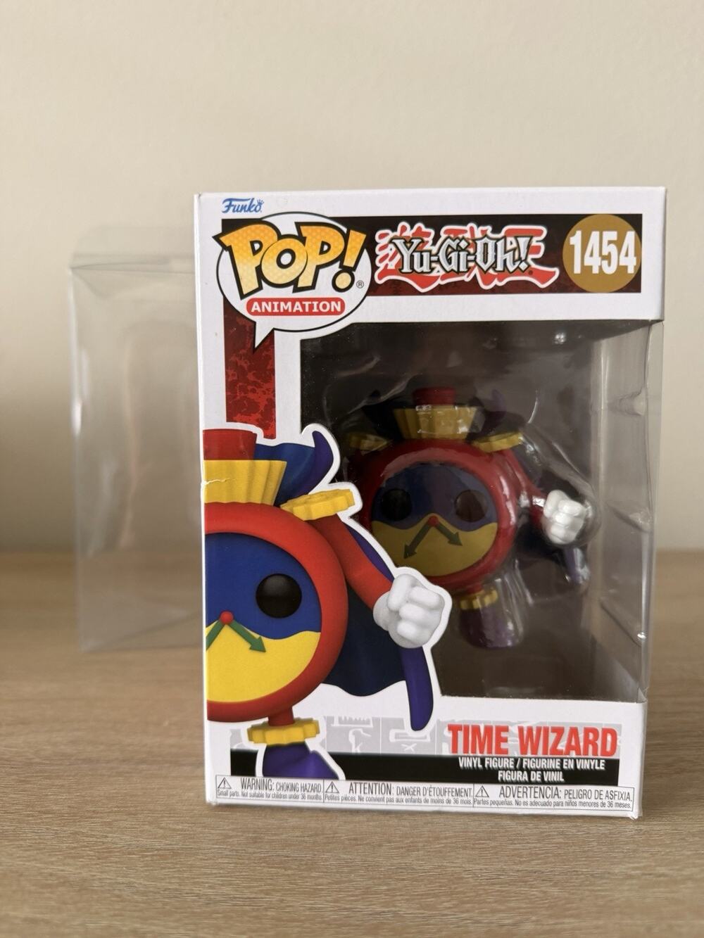Funko Pop! Yu-Gi-Oh! Time Wizard #1454 Vinyl Figure w/ Protector
